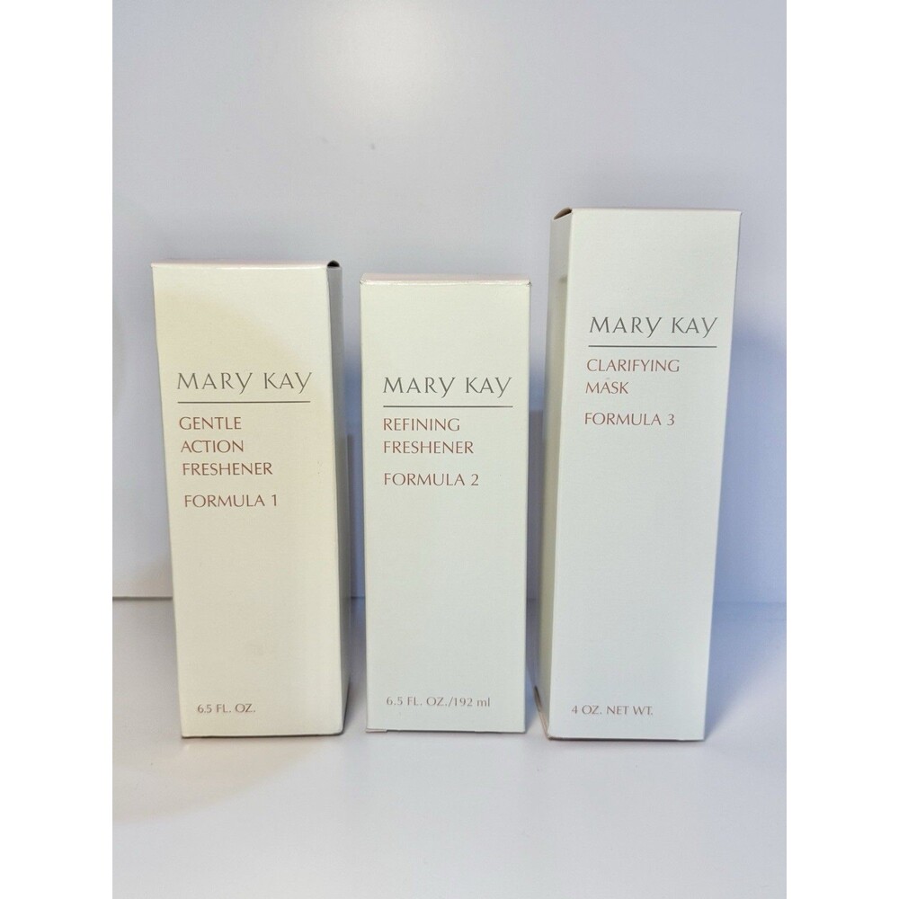 Mary Kay Gentle Action Refresher, Refining Freshner, Clarifying Mask 3 In Lot